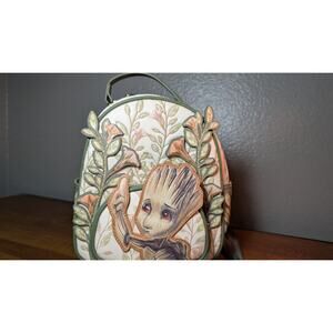 Our Universe Marvel Groot Floral/ Vine Mini Backpack - BoxLunch Exclusive